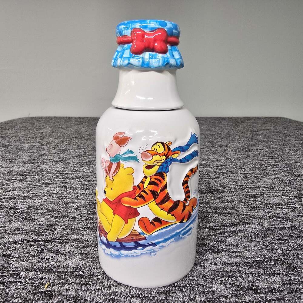 Vintage Disney Winnie the Pooh Tigger Ceramic Milk Bottle Jug Houston Harvest